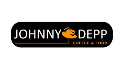 JOHNNY DEPP COFFEE LOGO